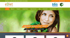 Desktop Screenshot of ediet.ae
