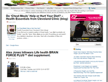 Tablet Screenshot of ediet.ws